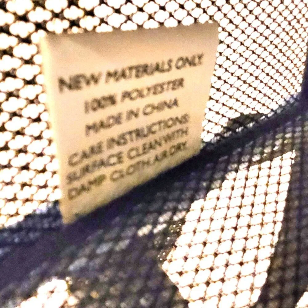 Heart to Tail Foldable Pet Playpen Zippered Mesh Top Navy & White Indoor/Outdoor - Picture 10 of 10